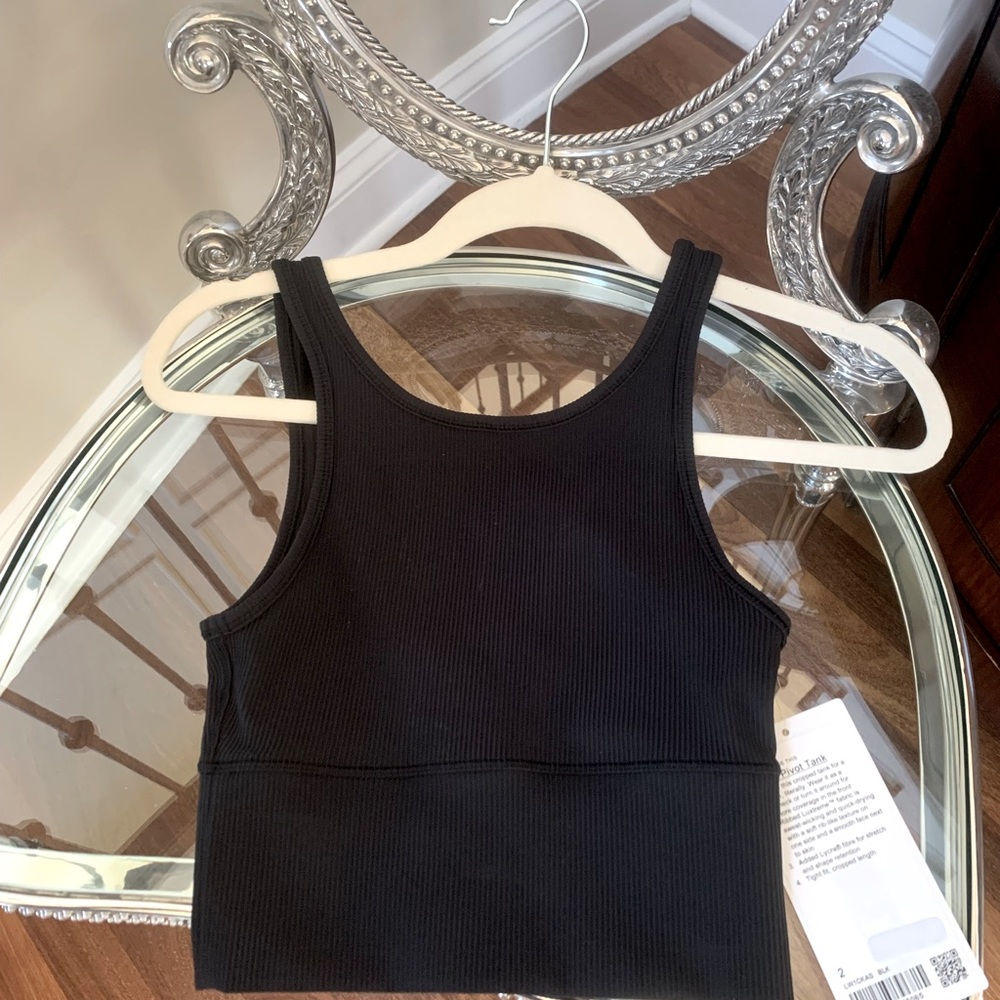 Lululemon Power Pivot Ribbed tank top